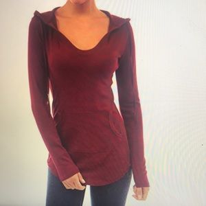 Patty Boutik Hoodie Curve Hem Tunic